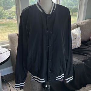 Goodfellow Varsity Bomber Lightweight Jacket
